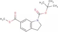 1-tert-Butyl 6-methyl 2,3-dihydro-1H-indole-1,6-dicarboxylate