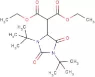 Diethyl (1,3-di-tert-butyl-2,5-dioxoimidazolidin-4-yl)propanedioate