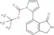 tert-Butyl 2-(3-oxo-2,3-dihydro-1H-isoindol-4-yl)-1H-pyrrole-1-carboxylate