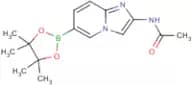 N-[6-(4,4,5,5-Tetramethyl-1,3,2-dioxaborolan-2-yl)imidazo[1,2-a]pyridin-2-yl]acetamide