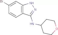 6-Bromo-N-(tetrahydro-2H-pyran-4-yl)-1H-indazol-3-amine