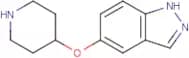 5-(Piperidin-4-yloxy)-1H-indazole