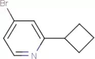 4-Bromo-2-cyclobutylpyridine