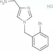 [1-(2-Bromobenzyl)-1H-imidazol-4-yl]methanamine hydrochloride
