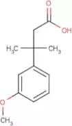 3-(3-Methoxyphenyl)-3-methylbutanoic acid