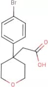 2-[4-(4-Bromophenyl)-tetrahydro-2H-pyran-4-yl]acetic acid