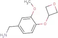 [3-Methoxy-4-(oxetan-3-yloxy)phenyl]methanamine