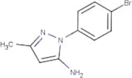 1-(4-Bromophenyl)-3-methyl-1H-pyrazol-5-amine