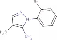 1-(2-Bromophenyl)-4-methyl-1H-pyrazol-5-amine