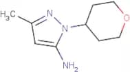 3-Methyl-1-(tetrahydro-2H-pyran-4-yl)-1H-pyrazol-5-amine