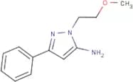 1-(2-Methoxyethyl)-3-phenyl-1H-pyrazol-5-amine
