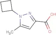 1-Cyclobutyl-5-methyl-1H-pyrazole-3-carboxylic acid
