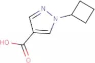 1-Cyclobutyl-1H-pyrazole-4-carboxylic acid