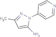 3-Methyl-1-(pyridin-4-yl)-1H-pyrazol-5-amine