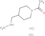 1-[4-(Hydrazinomethyl)piperidin-1-yl]ethan-1-one dihydrochloride