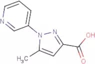 5-Methyl-1-(pyridin-3-yl)-1H-pyrazole-3-carboxylic acid