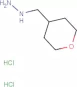 [(Tetrahydro-2H-pyran-4-yl)methyl]hydrazine dihydrochloride