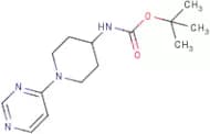 tert-Butyl N-[1-(pyrimidin-4-yl)piperidin-4-yl]carbamate