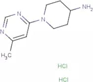 1-(6-Methylpyrimidin-4-yl)piperidin-4-amine dihydrochloride