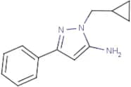 1-(Cyclopropylmethyl)-3-phenyl-1H-pyrazol-5-amine