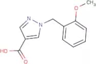 1-[(2-Methoxyphenyl)methyl]-1H-pyrazole-4-carboxylic acid