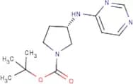 tert-Butyl (3S)-3-(pyrimidin-4-ylamino)pyrrolidine-1-carboxylate