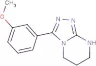 3-(3-Methoxyphenyl)-5H,6H,7H,8H-[1,2,4]triazolo[4,3-a]pyrimidine