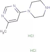 4-Methyl-6-(piperazin-1-yl)pyrimidine dihydrochloride