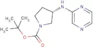tert-Butyl (3S)-3-(pyrazin-2-ylamino)pyrrolidine-1-carboxylate