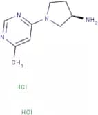 (3R)-1-(6-Methylpyrimidin-4-yl)pyrrolidin-3-amine dihydrochloride