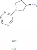 (3R)-1-(Pyrazin-2-yl)pyrrolidin-3-amine dihydrochloride