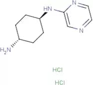 trans-1-N-(Pyrazin-2-yl)cyclohexane-1,4-diamine dihydrochloride