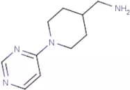 [1-(Pyrimidin-4-yl)piperidin-4-yl]methanamine