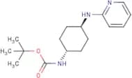 trans-tert-Butyl N-[4-(pyridin-2-ylamino)cyclohexyl]carbamate