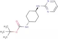 trans-tert-Butyl N-[4-(pyrimidin-2-ylamino)cyclohexyl]carbamate