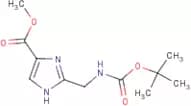 Methyl 2-(aminomethyl)-1H-imidazole-4-carboxylate, 2-BOC protected