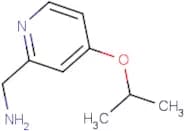[4-(Propan-2-yloxy)pyridin-2-yl]methanamine