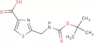 2-(Aminomethyl)-1,3-thiazole-4-carboxylic acid, 2-BOC protected
