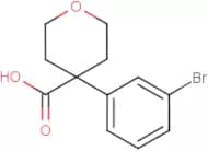4-(3-Bromophenyl)oxane-4-carboxylic acid