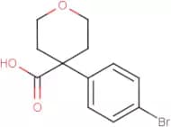 4-(4-Bromophenyl)oxane-4-carboxylic acid
