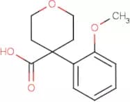 4-(2-Methoxyphenyl)oxane-4-carboxylic acid