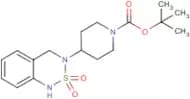 tert-Butyl 4-(2,2-dioxido-1,4-dihydro-3H-2,1,3-benzothiadiazin-3-yl)piperidine-1-carboxylate