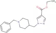 Ethyl 1-[(1-benzylpiperidin-4-yl)methyl]-1H-pyrazole-4-carboxylate