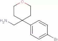 [4-(4-Bromophenyl)oxan-4-yl]methanamine