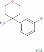 4-(3-Bromophenyl)oxan-4-amine hydrochloride