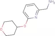 [6-(Oxan-4-yloxy)pyridin-2-yl]methanamine
