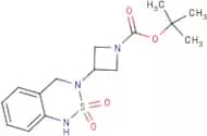 tert-Butyl 3-(2,2-dioxido-1,4-dihydro-3H-2,1,3-benzothiadiazin-3-yl)azetidine-1-carboxylate