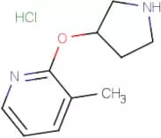 3-Methyl-2-(pyrrolidin-3-yloxy)pyridine hydrochloride