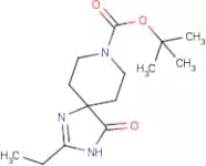 tert-Butyl 2-ethyl-4-oxo-1,3,8-triazaspiro[4.5]dec-1-ene-8-carboxylate