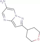 2-(Tetrahydro-2H-pyran-4-yl)pyrazolo[1,5-a]pyrimidin-6-amine